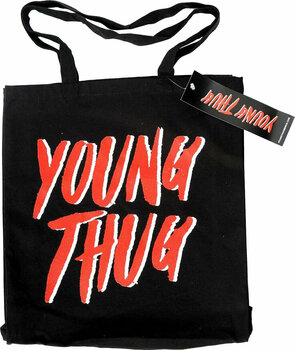 Shopping Bag Young Thug Logo Black - 1