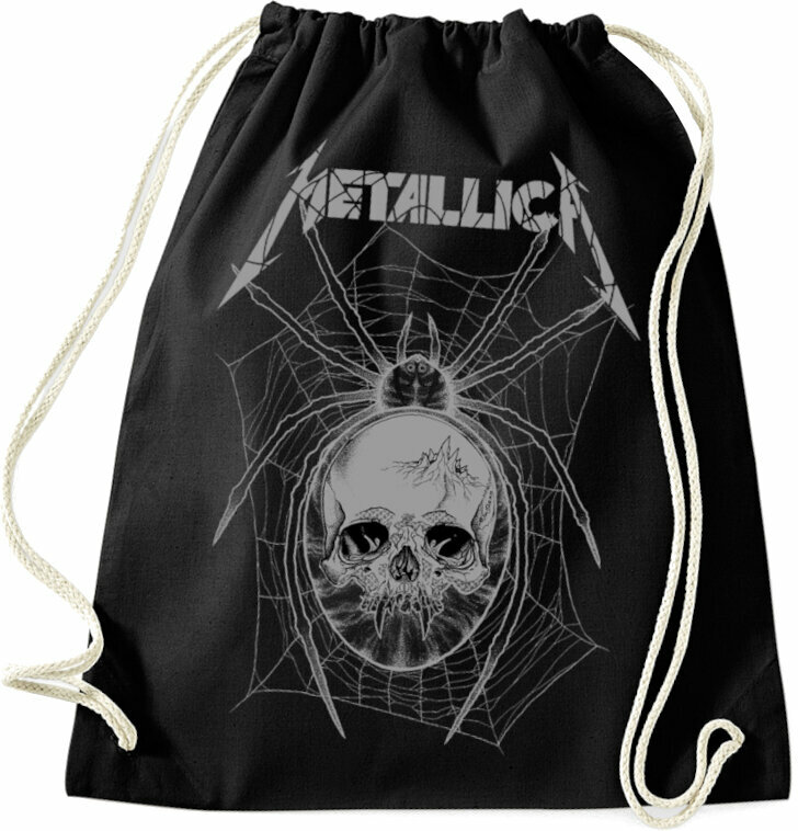 Tasche Metallica Grey Spider Black Tasche