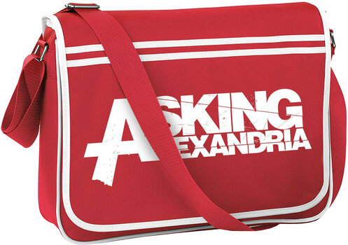 Τσάντα ώμου Asking Alexandria Logo Κόκκινο-Λευκό - 1