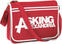 Saco de mensageiro Asking Alexandria Logo Red-Branco