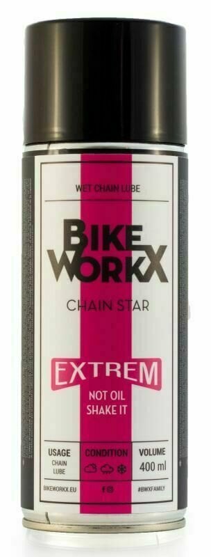 Fiets onderhoud BikeWorkX Chain Star extrem 400 ml Fiets onderhoud