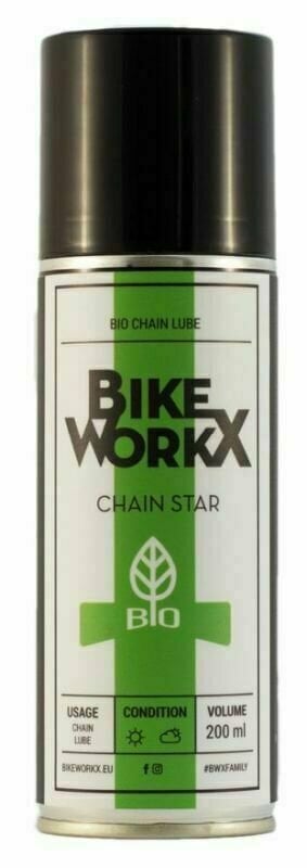 Почистване и поддръжка на велосипеди BikeWorkX Chain Star bio 200 ml Почистване и поддръжка на велосипеди
