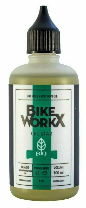 Почистване и поддръжка на велосипеди BikeWorkX Oil Star Bio 100 ml Почистване и поддръжка на велосипеди