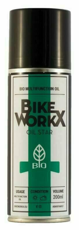 Почистване и поддръжка на велосипеди BikeWorkX Oil Star Bio 200 ml Почистване и поддръжка на велосипеди