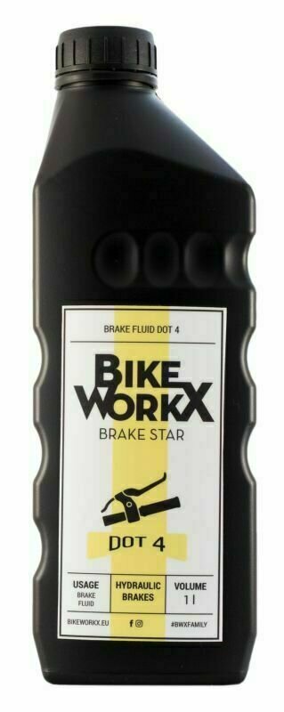 Entretien de la bicyclette BikeWorkX Brake Star DOT 4 1 L Entretien de la bicyclette