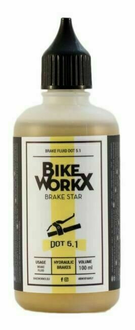 Manutenzione bicicletta BikeWorkX Brake Star DOT 5.1. 100 ml Manutenzione bicicletta