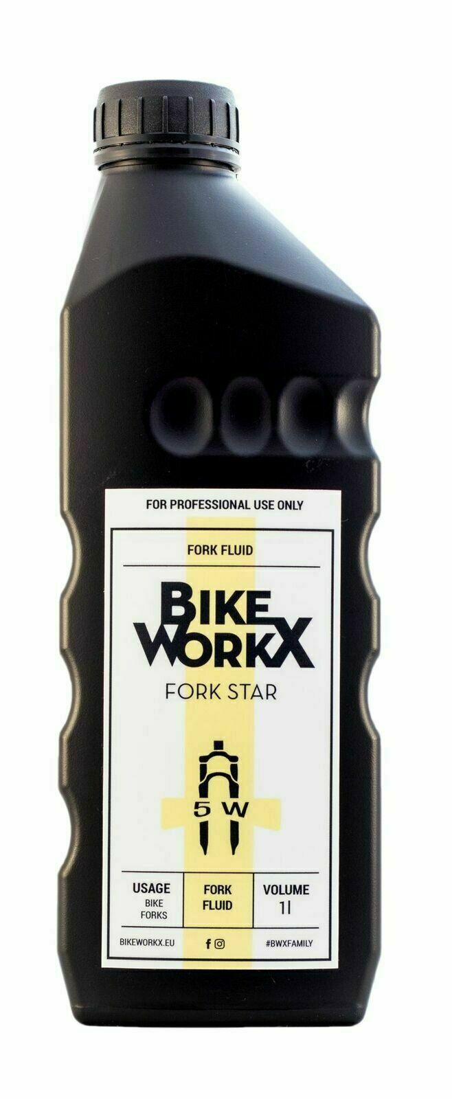 Entretien de la bicyclette BikeWorkX Fork Star 5W 1 L Entretien de la bicyclette