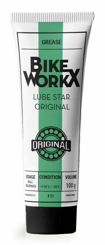 Kerékpár tisztítás és karbantartás BikeWorkX Lube Star Original 100 g Kerékpár tisztítás és karbantartás