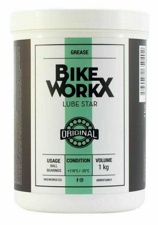 Manutenção de bicicletas BikeWorkX Lube Star Original 1 kg Manutenção de bicicletas