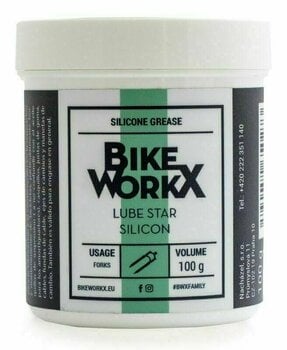 Vedligeholdelse af cykler BikeWorkX Lube Star Silicon 100 g Vedligeholdelse af cykler - 1