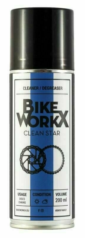 Почистване и поддръжка на велосипеди BikeWorkX Clean Star 200 ml Почистване и поддръжка на велосипеди