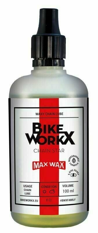 Entretien de la bicyclette BikeWorkX Chain Star Max Wax Entretien de la bicyclette