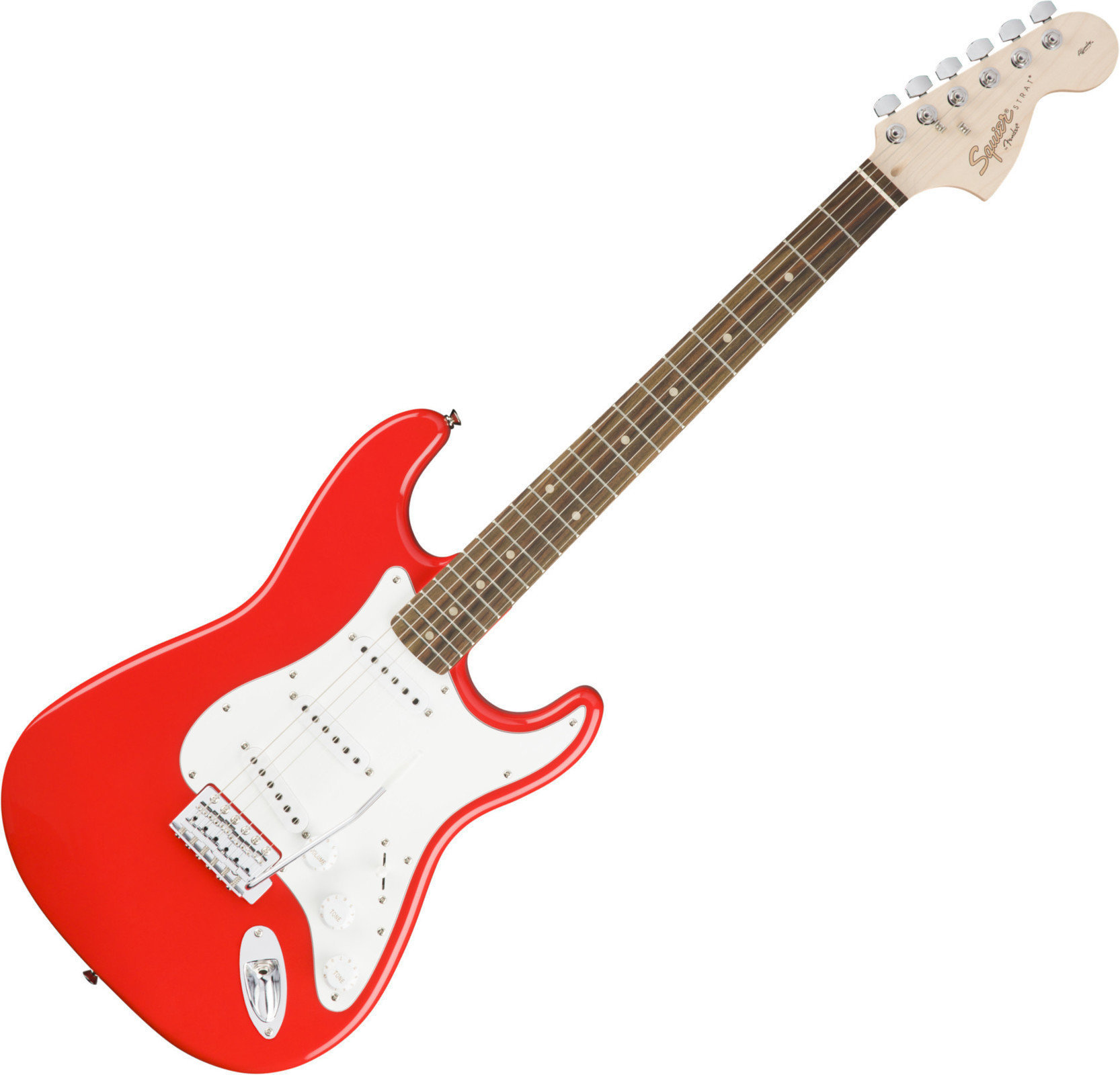 Elektriska gitarrer Fender Squier Affinity Series Stratocaster IL Race Red