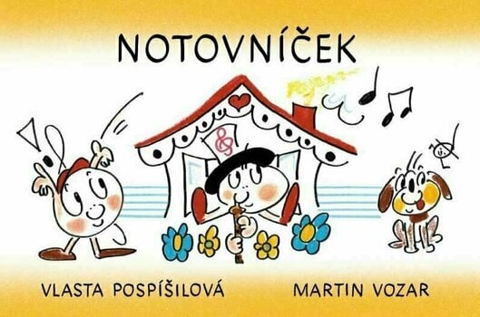 Music Education Martin Vozar Notovníček Music Book - 1