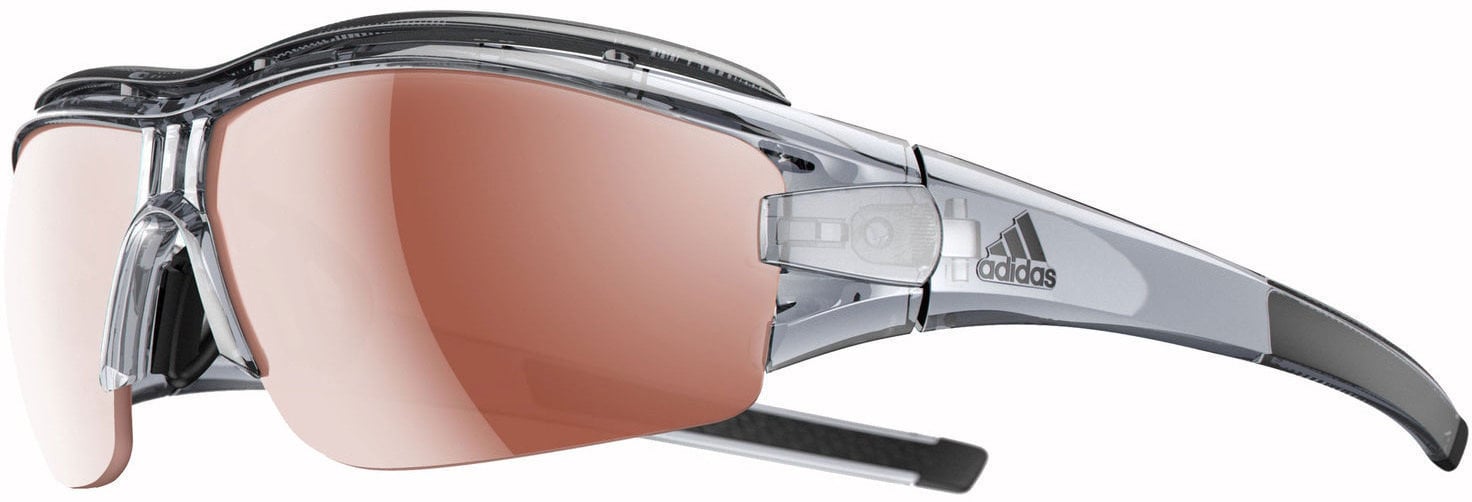 Óculos de desporto Adidas Evil Eye Halfrim Pro L Grey Transparent/LST Active Silver