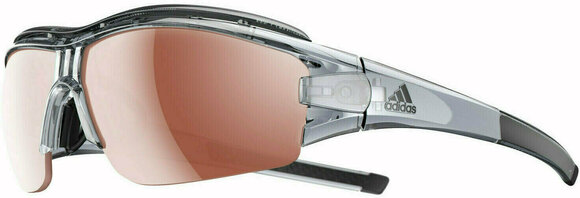 Sportbrillen Adidas Evil Eye Halfrim Pro L Grey Transparent/LST Active Silver - 1
