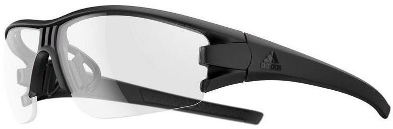 Sportsbriller Adidas Evil Eye Halfrim S Black Matt/Vario Clear Grey