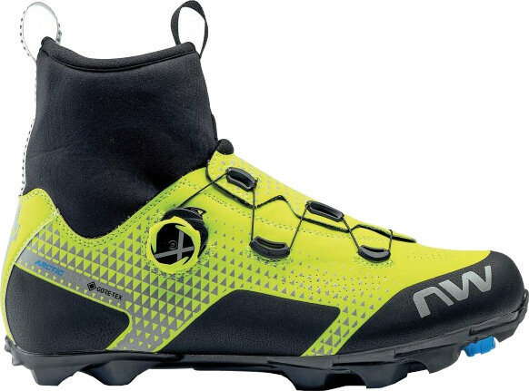 Zapatillas de ciclismo para hombre Northwave Celsius XC Arctic GTX Shoes Yellow Fluo Reflective 43 Zapatillas de ciclismo para hombre