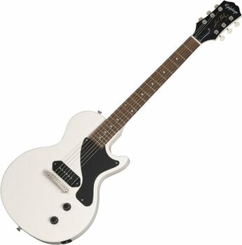 Guitare électrique Epiphone Billie Joe Armstrong Les Paul Junior Classic White (Endommagé) - 1