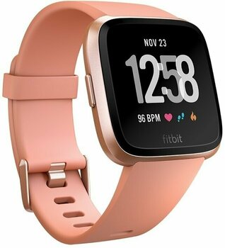 Zegarek smart Fitbit Versa Peach/Rose Gold - 1