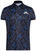 Polo Shirt J.Lindeberg Big Bridge Reg TX Jersey Mens Polo Shirt Navy Sports Camo XL
