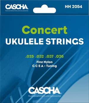 Cordes pour ukulélé de concert Cascha HH2054 - 1
