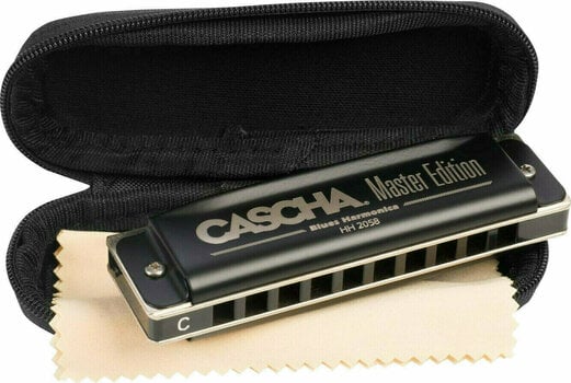 Diatonická ústna harmonika Cascha HH 2058 Master Edition Blues - 1