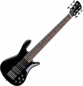 6-string Bassguitar SX SWB1/6 Black - 1