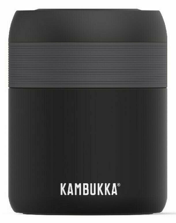 Termobeholder Kambukka Bora Matte Black 600 ml Termobeholder