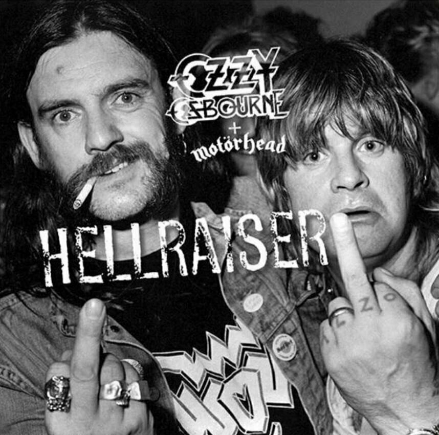 Vinyylilevy Ozzy Osbourne & Motorhead - Hellraiser (LP)