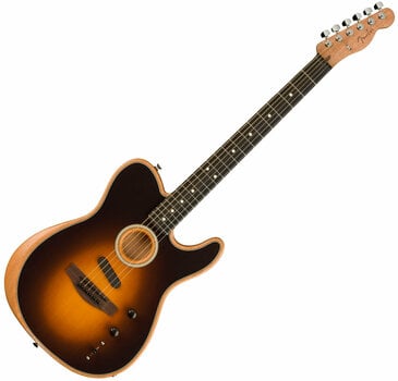 Elektroakustická kytara Fender Player Series Acoustasonic Telecaster Black Shadow Burst - 1