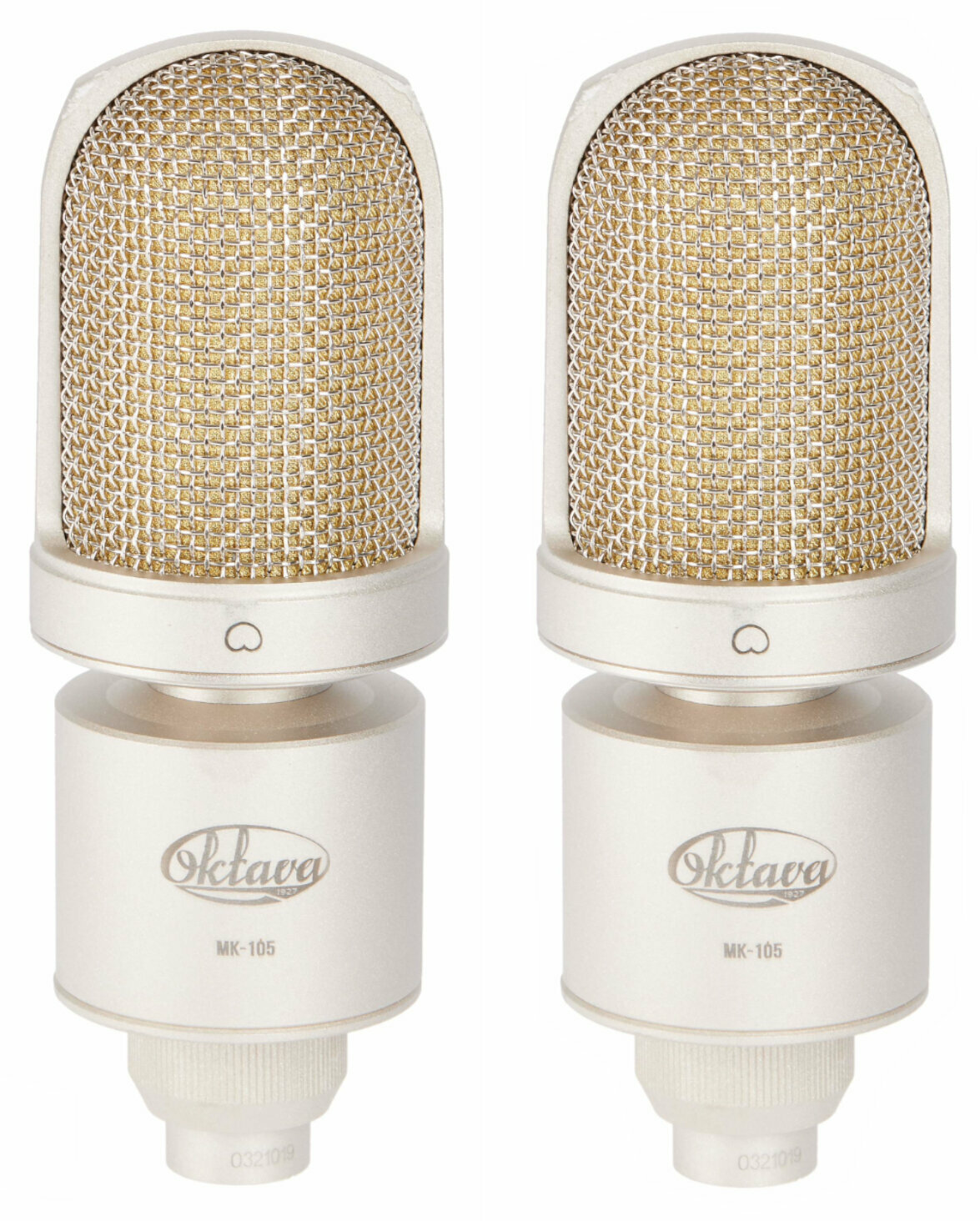 Condensatormicrofoon voor studio Oktava MK-105 stereo pair Condensatormicrofoon voor studio