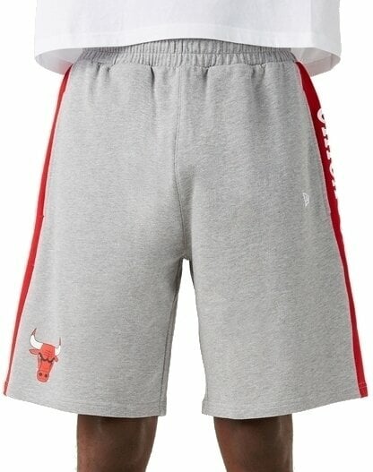 Kratke hlače Chicago Bulls NBA Light Grey/Red S Kratke hlače
