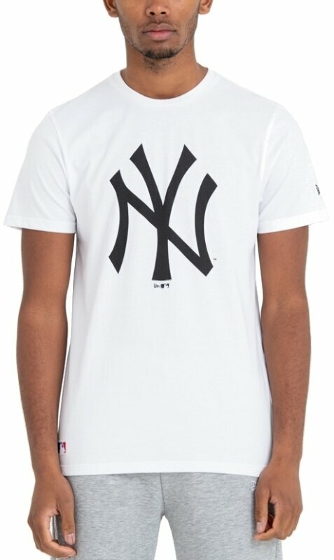Camiseta de manga corta New York Yankees MLB Team Logo Blanco XL Camiseta de manga corta