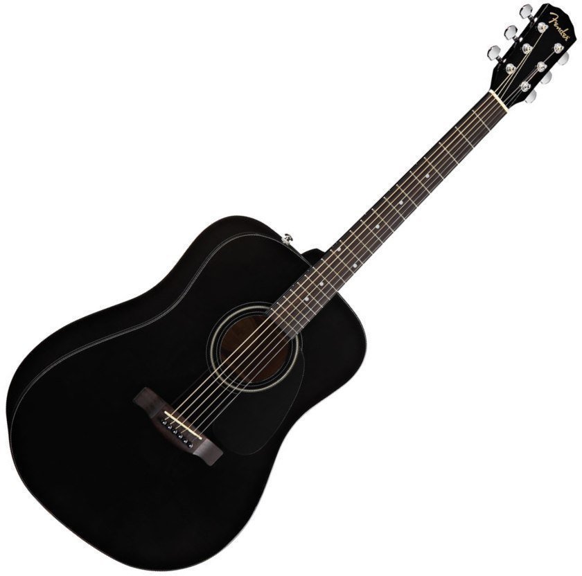 Akusztikus gitár Fender CD-60 Black
