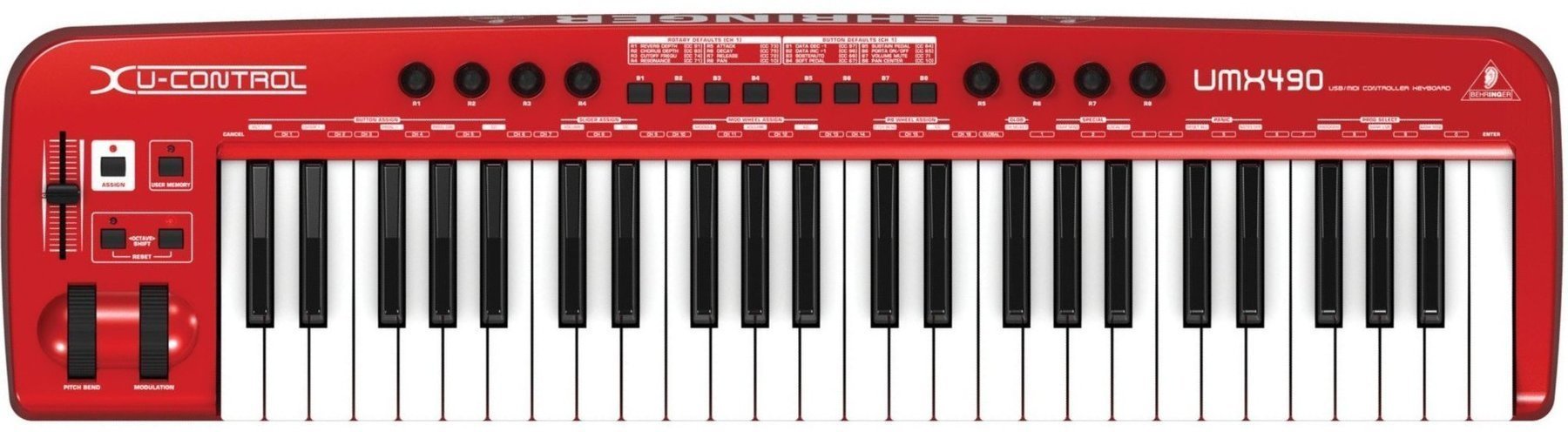 Clavier MIDI Behringer UMX 490 U-CONTROL