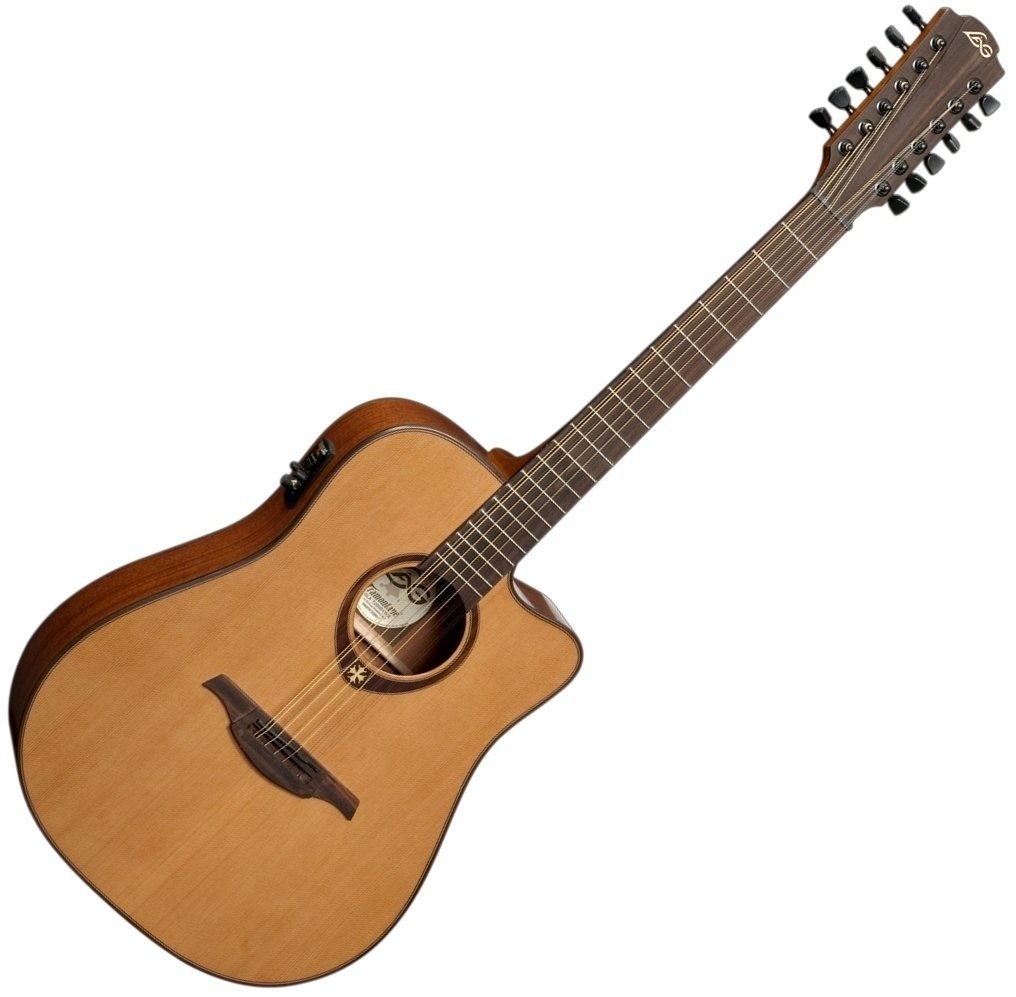 lag 12 string acoustic guitar