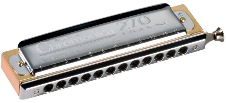 Hohner Super Chromonica 270 Deluxe C Chromatická ústna harmonika