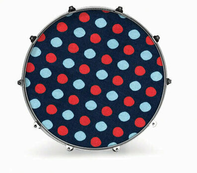 Cabeza de tambor resonante Evans INK20FBRDOTS Fabric - 1