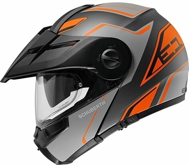 Helm Schuberth E1 Endurance Orange XL Helm (Zo goed als nieuw)