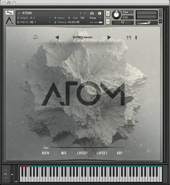 VST Instrument Audiomodern Atom (Digitální produkt)