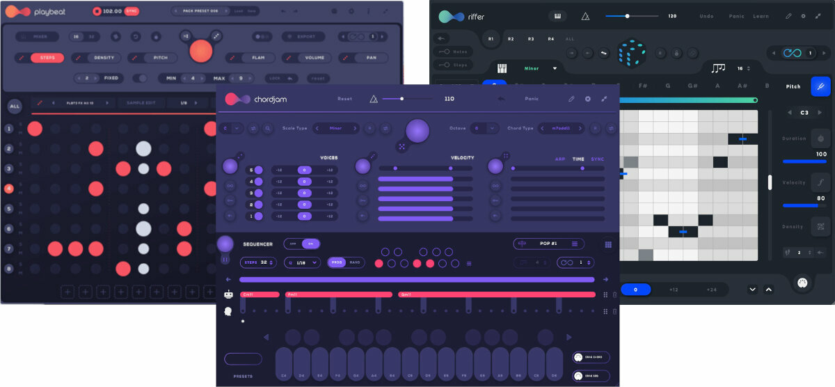 Plugins d'effets Audiomodern Random Generators Bundle (Produit numérique)