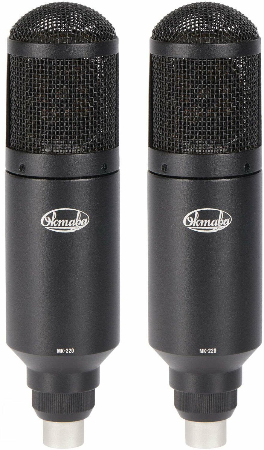 Microphone à condensateur pour studio Oktava MK-220 Matched Pair Microphone à condensateur pour studio