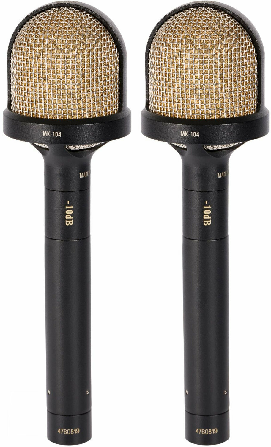 Kondenzátorový studiový mikrofon Oktava MK-104 Matched Pair BK Kondenzátorový studiový mikrofon