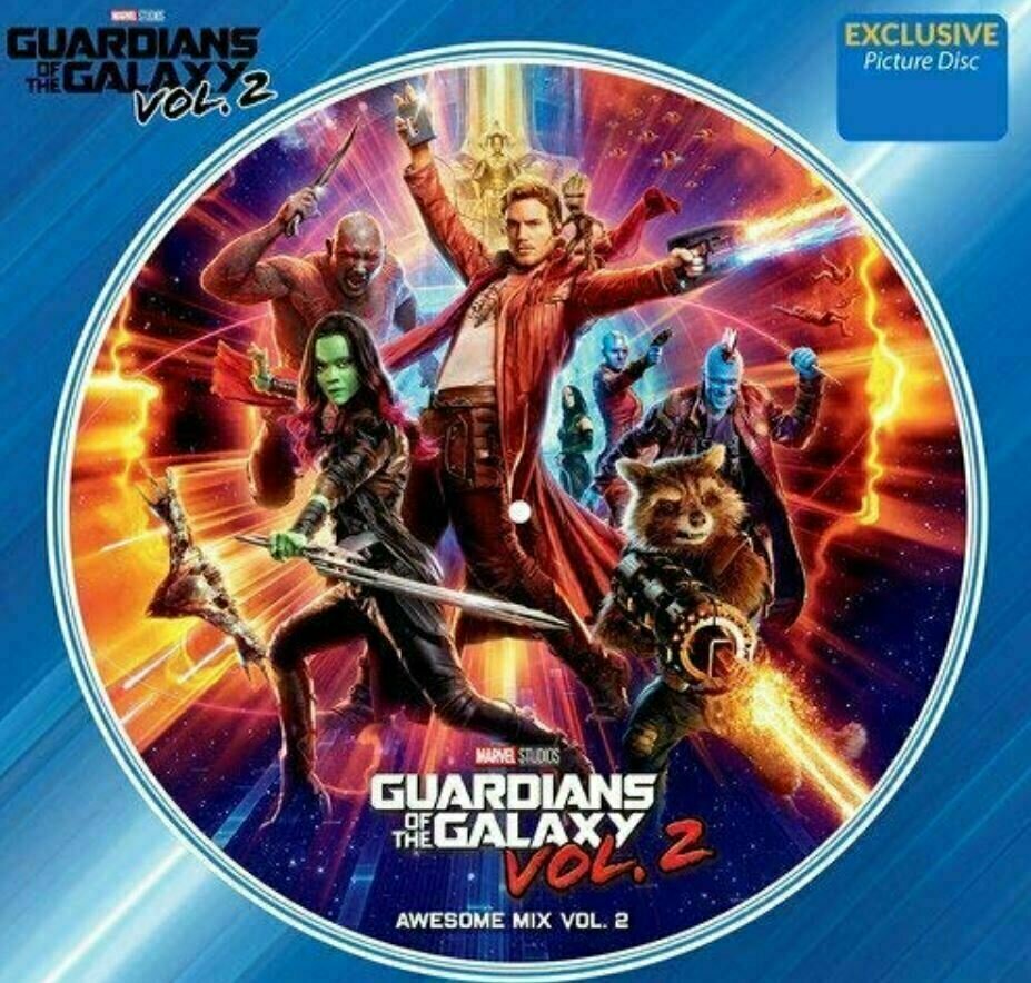 Disque vinyle Guardians of the Galaxy - Awesome Mix Vol. 2 (Picture Disc) (LP)