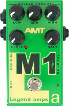 Pré-amplificador/amplificador em rack AMT Electronics M1 - 1