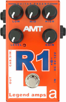 Pré-amplificador/amplificador em rack AMT Electronics R1 - 1