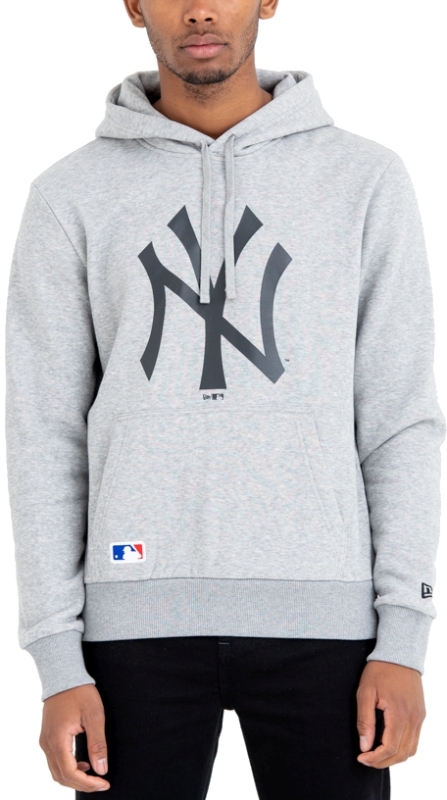 New Era MLB Lifestyle Os New York Yankees Hoodie Grey M Man