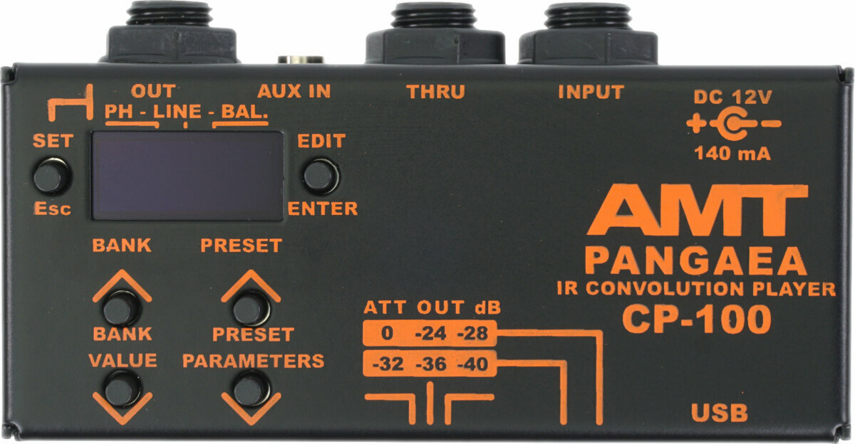 Attenuator e scatola di carico AMT Electronics Pangaea CP-100