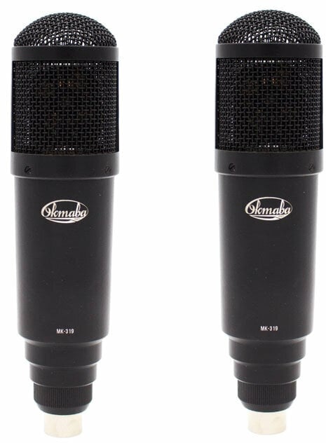 Kondenzátorový studiový mikrofon Oktava MK-319 matched pair Kondenzátorový studiový mikrofon
